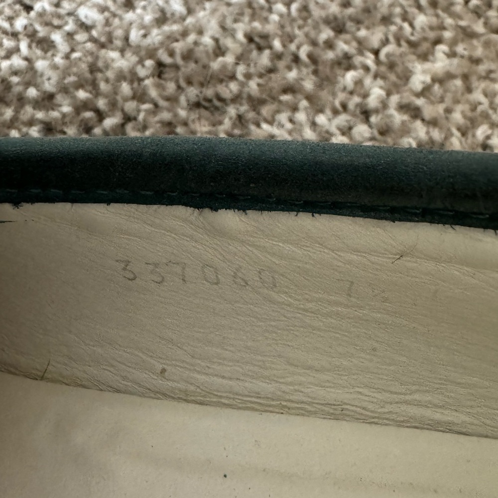 Authentic Gucci Mens Suede Horsebit Loafer Moccasin, 337060 BHO00 Gucci size 7.5 - Picture 9 of 9